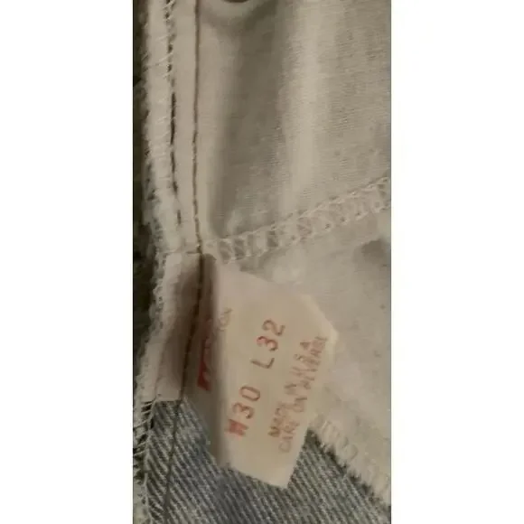 Levi's 501 Men's Light Wash Denim Jeans W30 L30